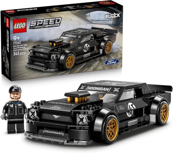 LEGO SPEED Ford Mustang 1965 Hoonicorn RTR V1 di Ken Block 77262 (In Box: 26x14cm)…x4